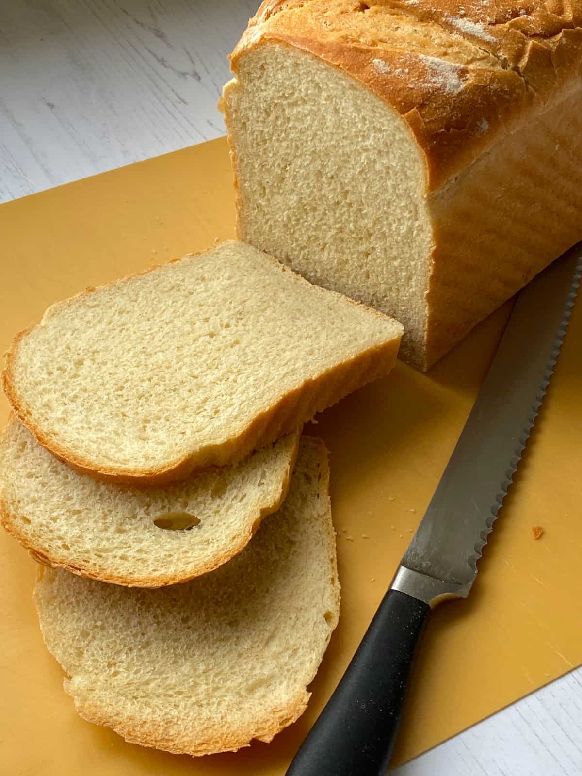 Sliced white Loaf.
